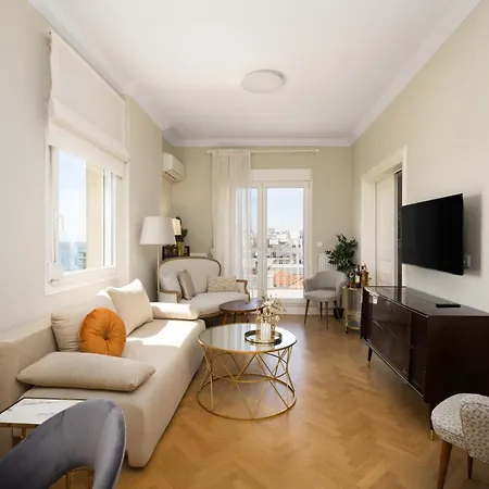 Lägenhet La Maison Doree - Elegant With Unique View By Binobi! Thessaloníki
