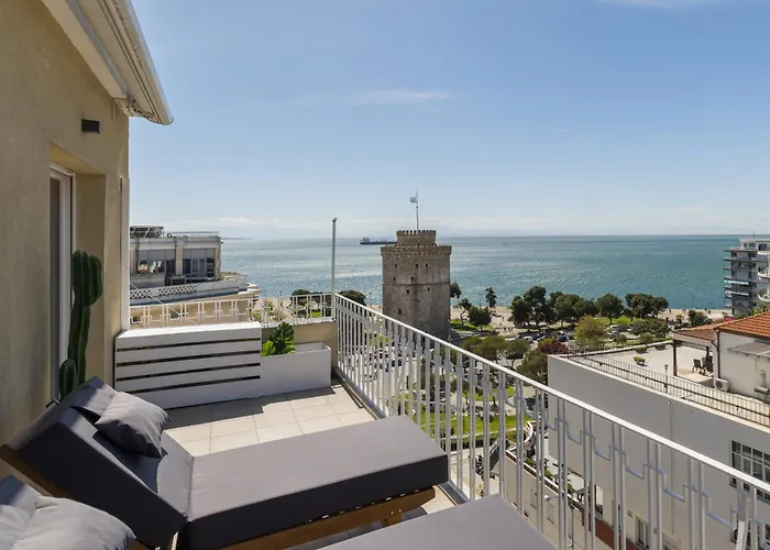 La Maison Dorée - Elegant With Unique View By Binobi! Salonicco